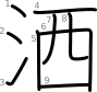 stroke order illustration