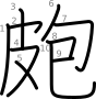 stroke order illustration