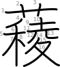 stroke order illustration