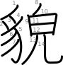 stroke order illustration