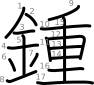 stroke order illustration